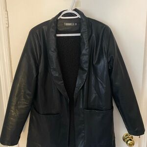 Missguided Black Faux Leather Women's Jacket